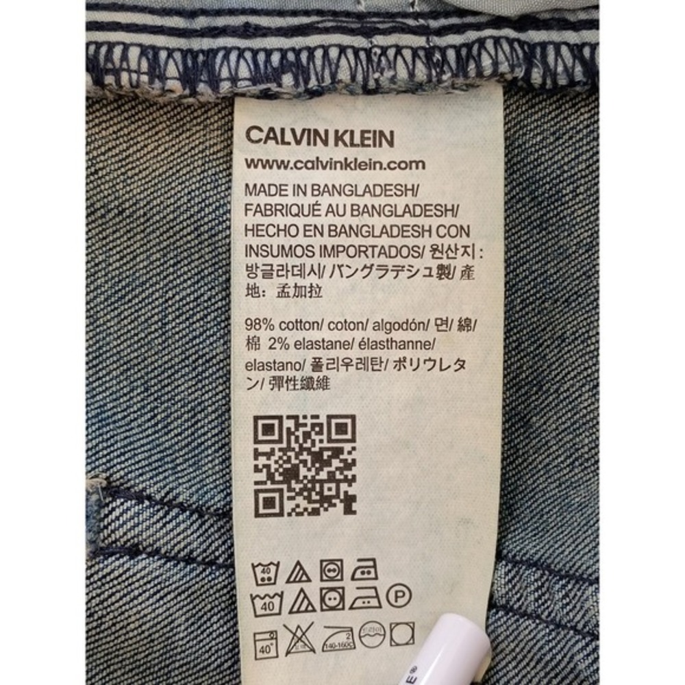 Calvin Klein Jeans Slim Boyfriend Mid Wash Denim Women's Size 10 W30x29 - Picture 6 of 9